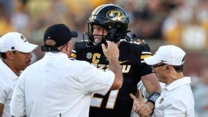 Missouri’s Sam Horn suffers heartbreaking injury on first snap in the midst of quarterback battle