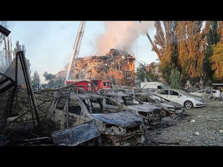 At least 18 killed and dozens injured in major Russian attack on Ukraine’s capital Kyiv