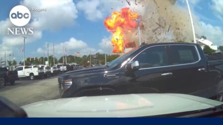 Gas explosion leaves several firefighters injured in North Carolina