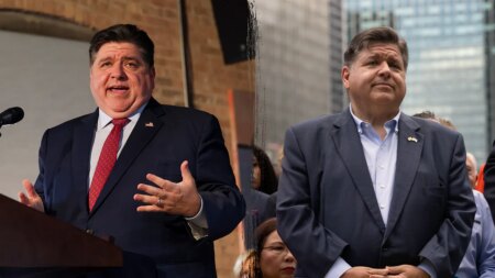 Trump slams Pritzker on Chicago crime as governor’s reported weight loss fuels 2028 speculation