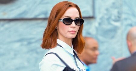 Emily Blunt Just Proved This Comfy Pants Style Is Perfect for Wearing to the Office — Get the Look for 