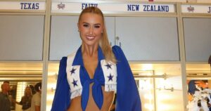 Dallas Cowboys Cheerleader Faith Ward Breaks Down the Secrets of Her Signature Game-Day Ponytail
