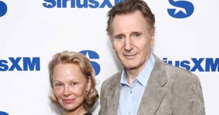 Pamela Anderson and Liam Neeson Reveal Their ‘Cuddle Monster’ Levels and Hold Hands Amid Dating News