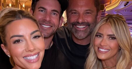 Tarek and Heather El Moussa Pose With His Ex Christina Haack and Her Boyfriend at Son’s Birthday