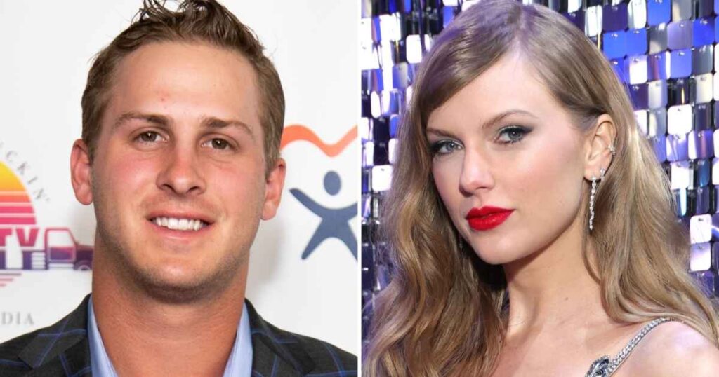 Jared Goff Says His Phone Blew Up After Taylor Swift Mentioned Him on ‘New Heights’ Podcast