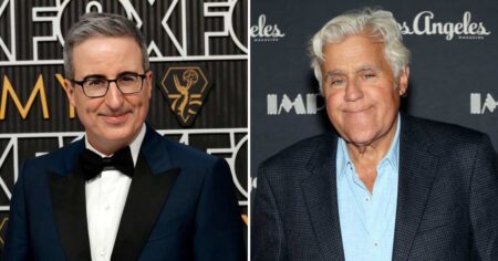 John Oliver Claps Back at Jay Leno’s Late Night TV Criticism: ‘Hard Pass’ on Taking Advice From Him