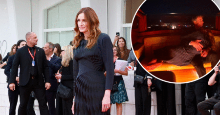 Julia Roberts Cuddles Up to Husband Danny Moder on Venice Date After Solo Red Carpet Appearance