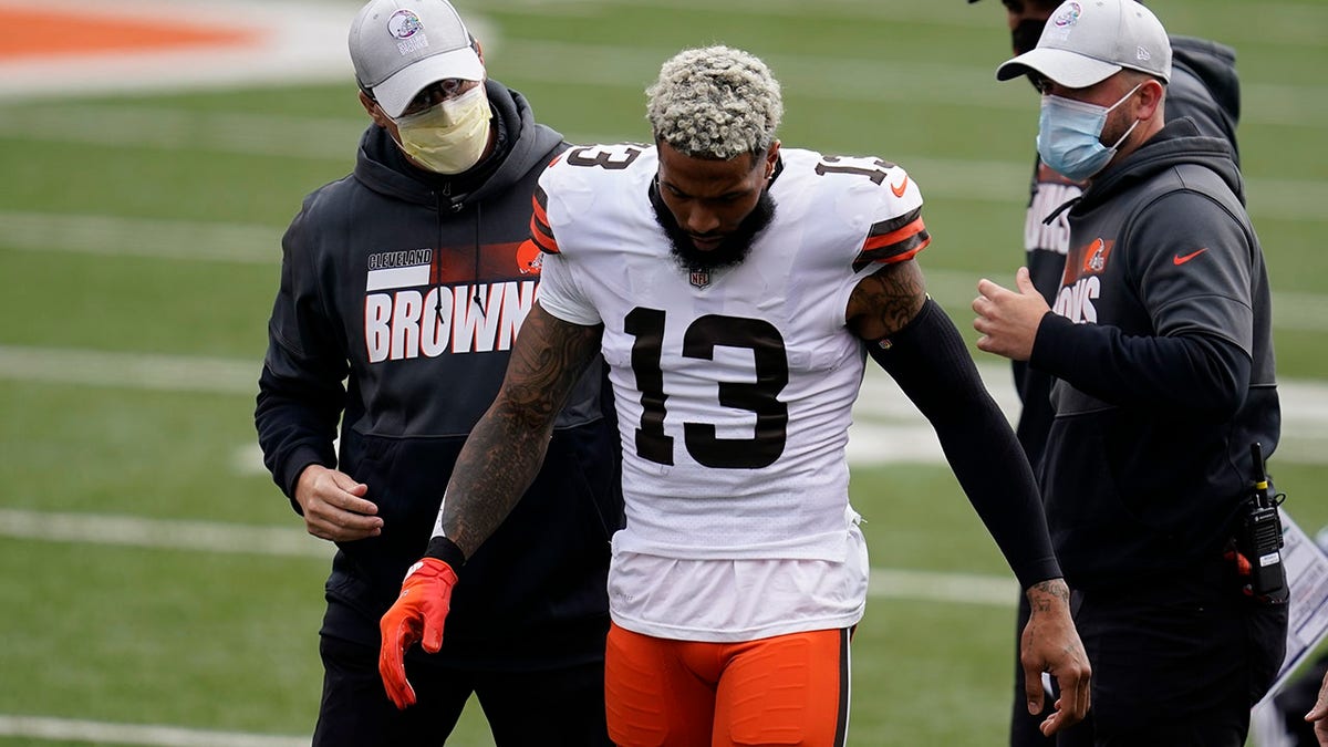 Odell Beckham Jr with the Browns