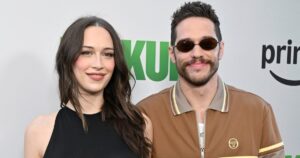 Pete Davidson Packs on the PDA With Bikini-Clad Pregnant Girlfriend Elsie Hewitt 