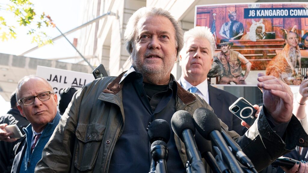 Steve Bannon has two-word answer to dismiss 2028 presidential candidacy rumor