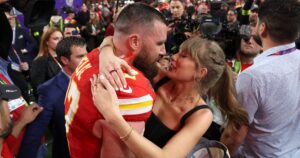 Taylor Swift Super Bowl Photo Prominently Displayed Inside Kansas City Chiefs Stadium