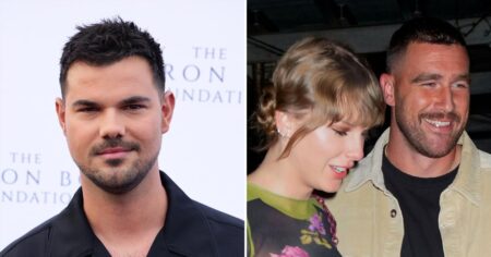 Taylor Swift’s Ex-Boyfriend Taylor Lautner Reacts to Her Engagement to Travis Kelce