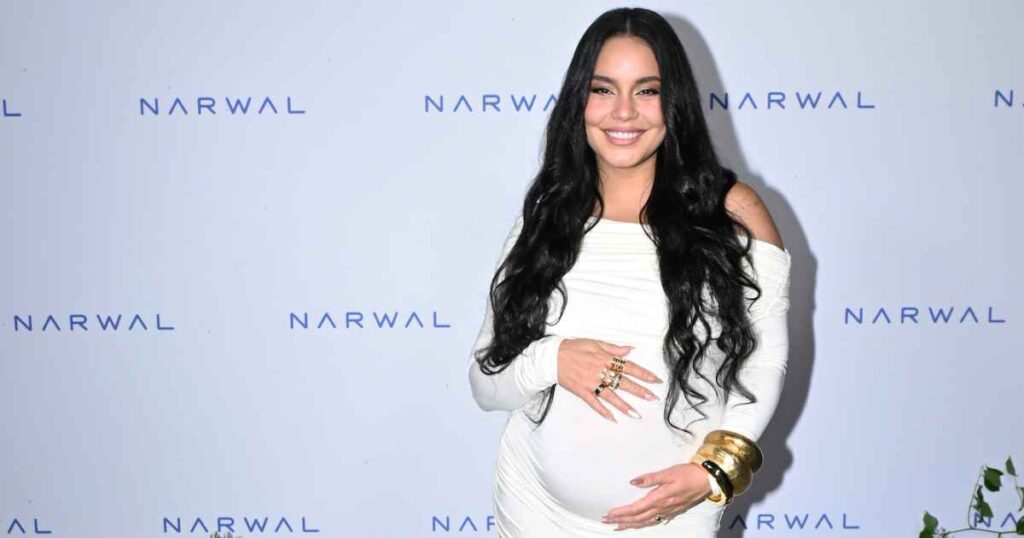 Pregnant Vanessa Hudgens’ Baby Bump Album Before Welcoming 2nd Child With Husband Cole Tucker