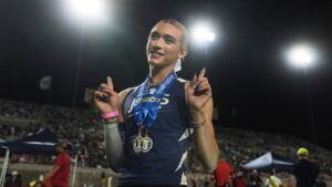 Democratic lawmaker honors trans athlete who won California girls track and field state titles