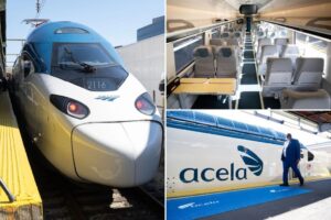 Amtrak unveils ‘premium ride’ trains that can travel at 160 mph
