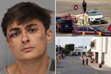 Texas Target shooting suspect seen bloodied, bruised in new mugshot after gunfire left 3 dead, including a child