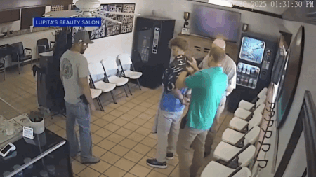 Video shows Arkansas hiking murder suspect arrested mid-haircut
