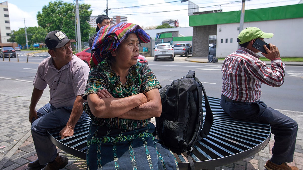Guatemalan families wait for repatriation flights