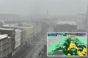 Heavy rainfall in the South continues flood threats into Labor Day weekend