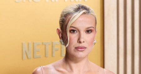 Millie Bobby Brown Shares Sweet Photo With Husband Jake Bongiovi at Sister Paige’s Wedding