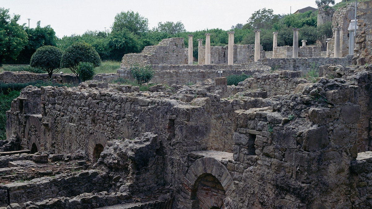 Villa Romana del Casale remains in Sicily