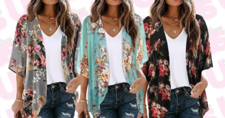 This Arm-Slimming Kimono Is So ‘Lightweight and Perfect,’ Reviewers Say It’s a Closet Staple