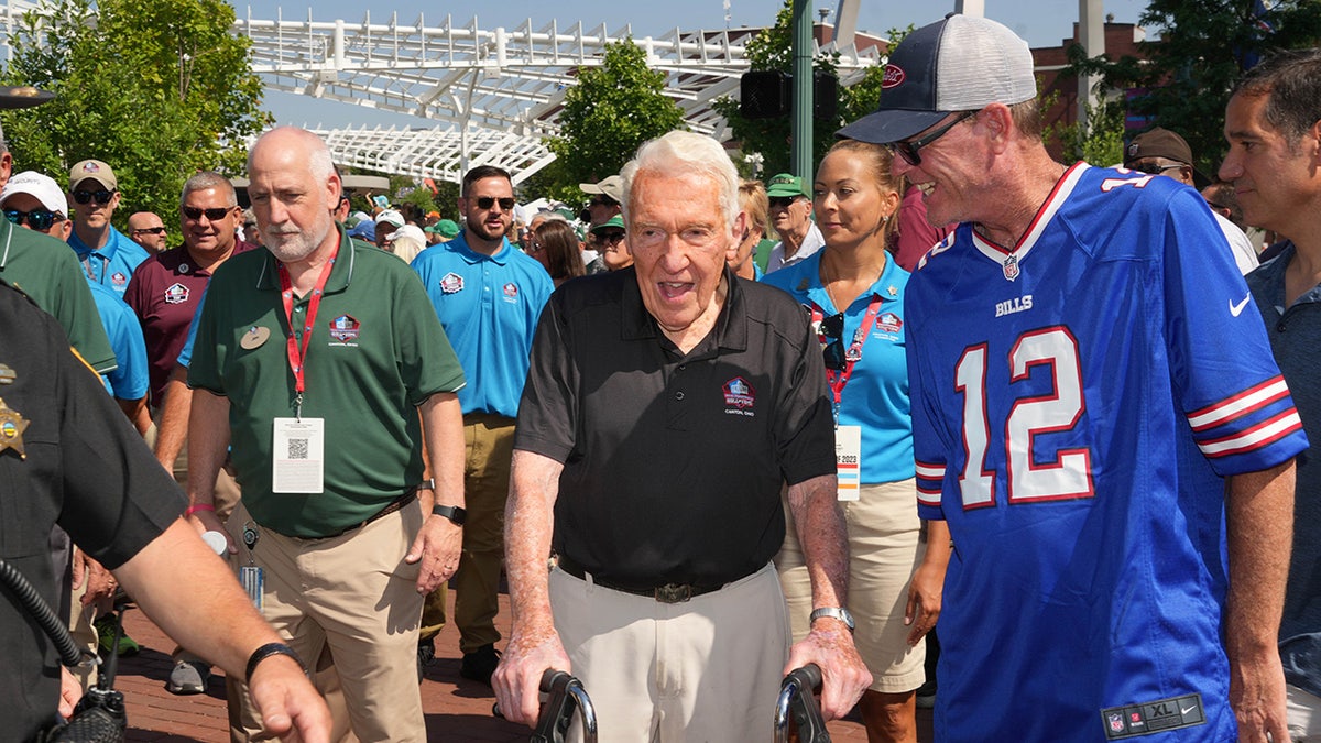 Marv Levy in 2023