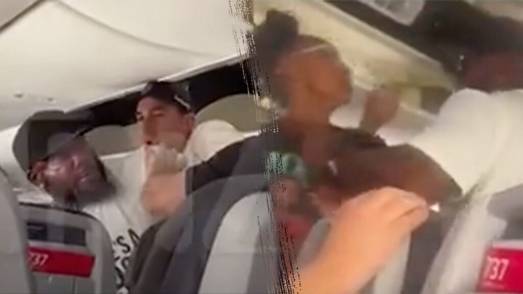 Wild video shows brutal altercation on American Airlines flight in Miami: ‘Call the police!’