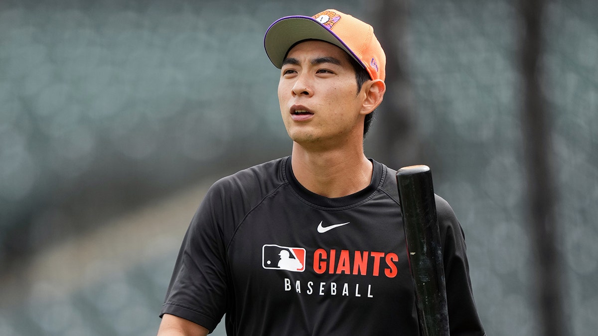 Jung Hoo Lee at Oracle Park