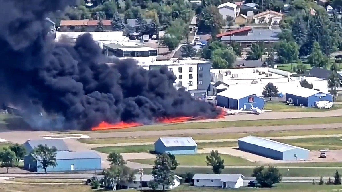 Plane crashes in Kalispell, Montana on Aug 11, 2025