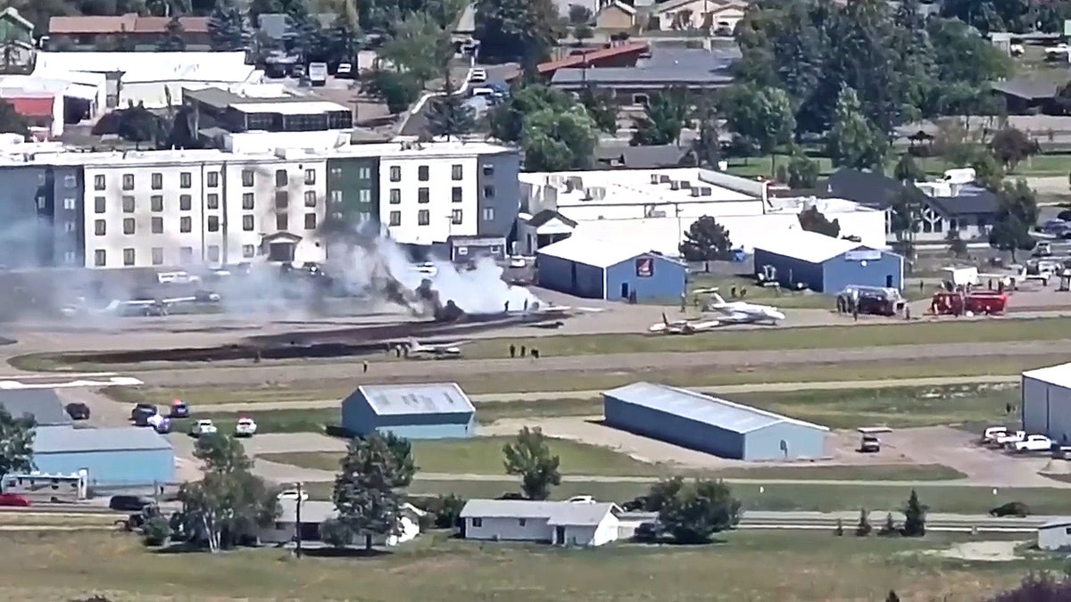 Plane crashes in Kalispell, Montana on Aug 11, 2025