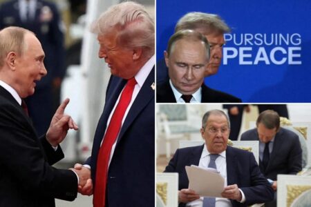 Printout identifying gift, menu at Trump-Putin summit left at hotel printer