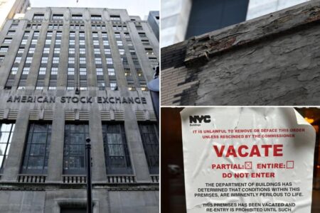 Exclusive | Historic former NY stock exchange building in ‘perilous’ disrepair — billionaire owner lands criminal summons