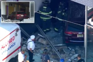 Elderly gym-goer killed as SUV crashes into New Jersey Planet Fitness