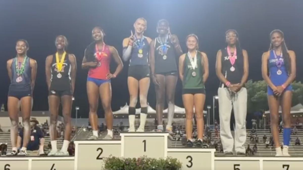 trophy podium