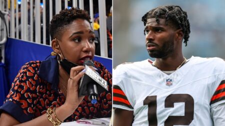 ESPN host mocked for confusing NFL legend’s jersey for Shedeur Sanders’