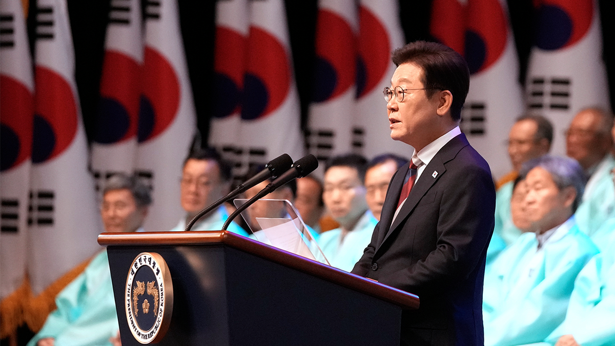 South Korean President Lee Jae Myung