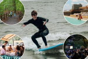 Exclusive | Get out! Five fresh NYC al fresco adventures before summer’s over — from surfing in Queens to forest walks in The Bronx