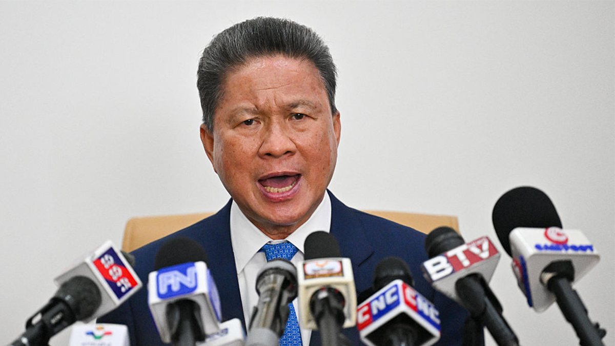 Cambodia's Deputy Prime Minister Sun Chanthol