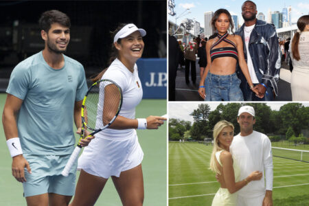 The US Open is serving up romantic matches — and maybe even a ‘Challengers’-style love triangle — on and off the court