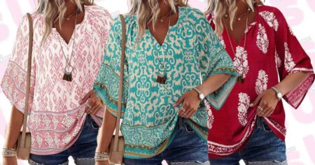 Want to Hide Arm Jiggle? Shoppers Confirm This  Blouse ‘Drapes Nicely Without Clinging’