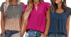 Okay, It’s Not Just Me — These 17 Amazon Tops Keep Popping Up on Stylish Women Everywhere