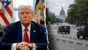 WATCH: Trump hints he will federalize DC soon, bring in National Guard after ‘Big Balls’ attack