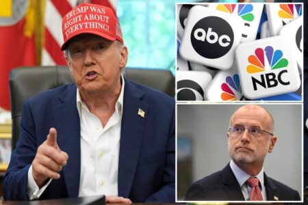 Trump hits ABC, NBC as ‘FAKE NEWS,’ says he’d support FCC revoking licenses