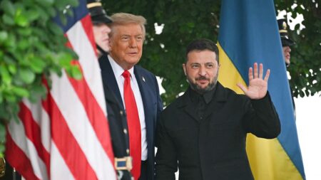 Trump says ceasefire not necessary for peace during high-stakes meeting with Zelenskyy