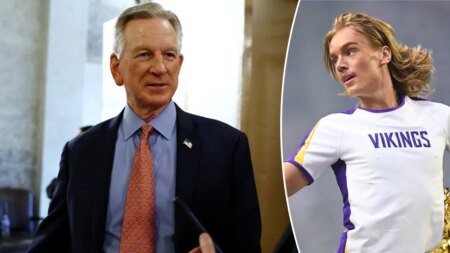 Tuberville sounds alarm as Vikings’ male cheerleaders spark debate on social media