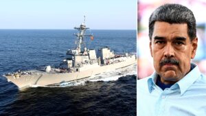U.S. warships to patrol international waters around Venezuela as Trump vows to stop cartels