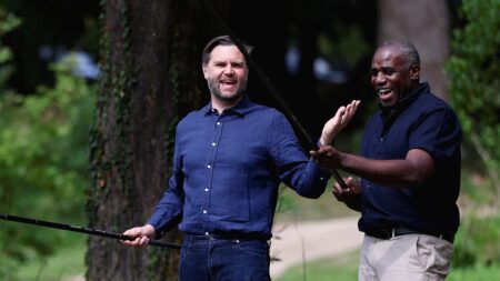 DNC rips JD Vance for fishing with British foreign secretary in latest bizarre attack; Republicans hit back