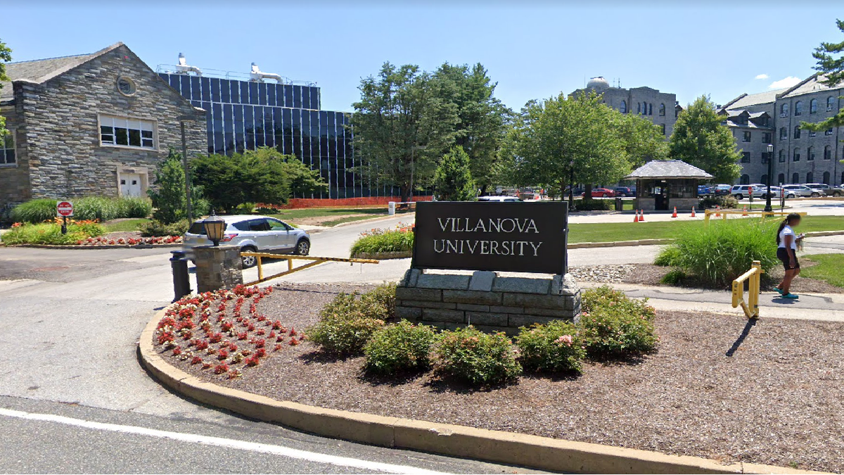 Villanova University sign