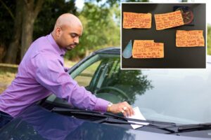 Sticky notes left on car reveal neighbors parking feud: ‘It’s just rude!’
